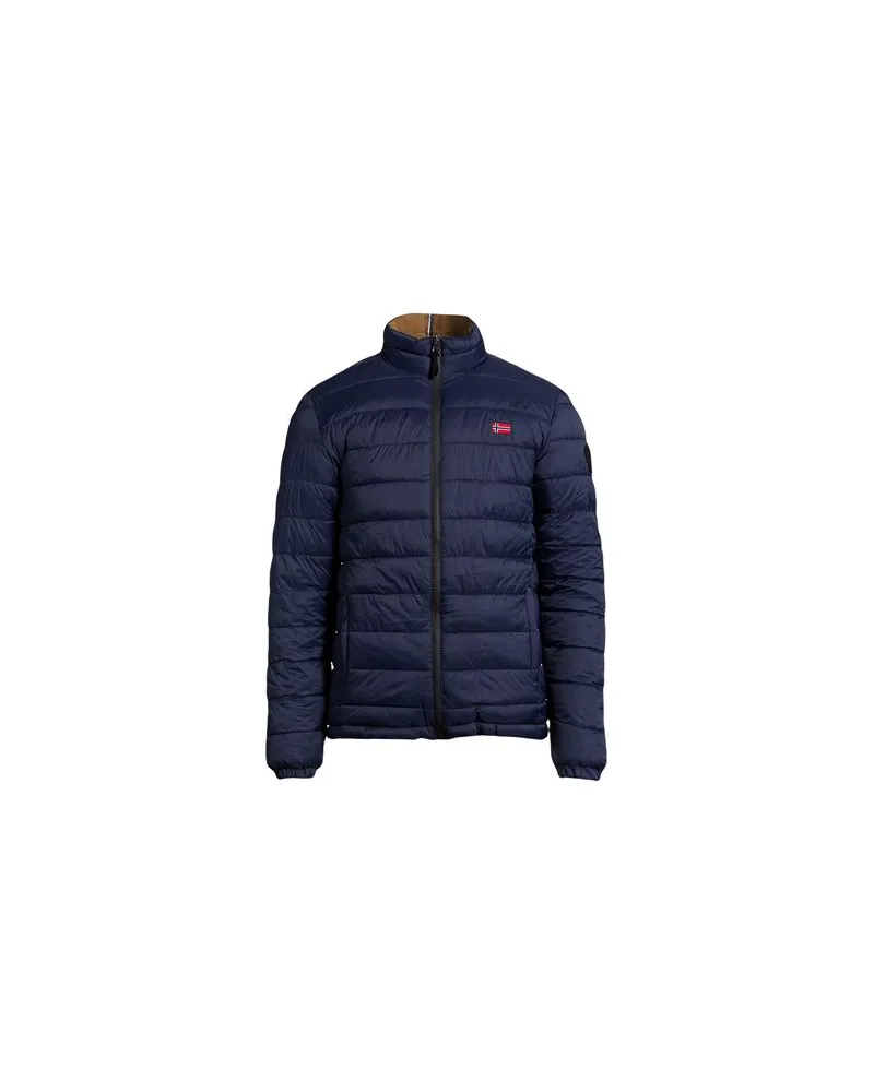 Geographical Norway JACKEN & MÄNTEL - Pufferjacken & Daunenjackenauf YOOX.COM Marineblau