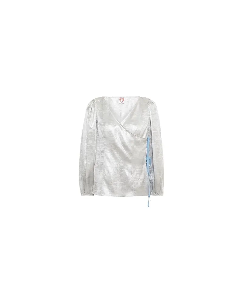 Shrimps TOPS - Hemdenauf YOOX.COM Silber