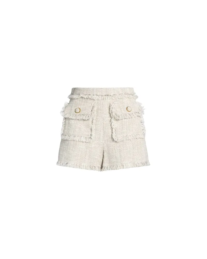 Elisabetta Franchi HOSEN & RÖCKE - Shorts & Bermudashortsauf YOOX.COM Elfenbein