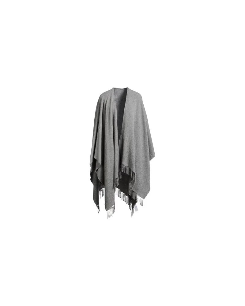 Purotatto JACKEN & MÄNTEL - Capesauf YOOX.COM Grau