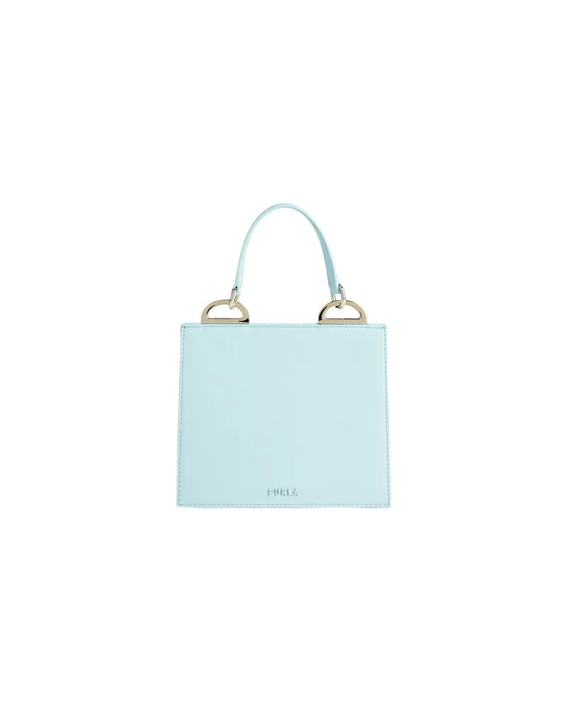 Furla LINEA FUTURA MINI TOP HANDLE  - TASCHEN - Handtaschenauf YOOX.COM Himmelblau