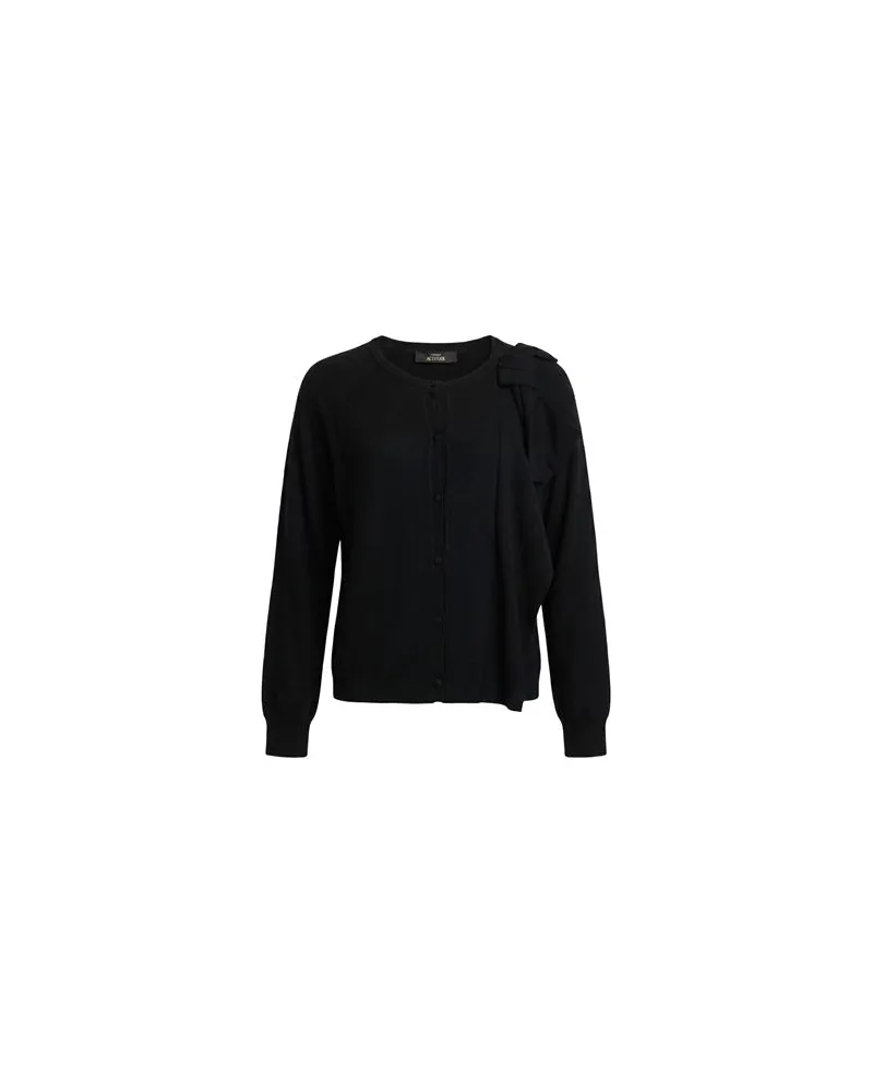 Actitude by Twinset STRICKWAREN - Strickjackenauf YOOX.COM Schwarz