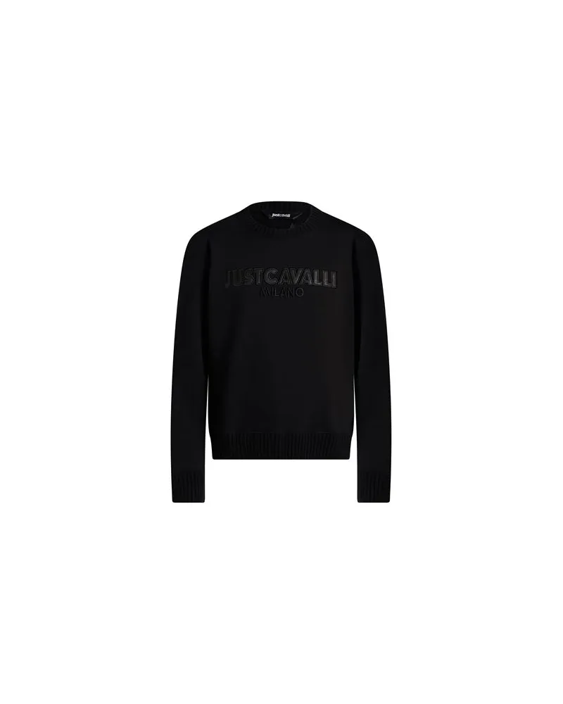 Just Cavalli TOPS - Sweatshirtsauf YOOX.COM Schwarz