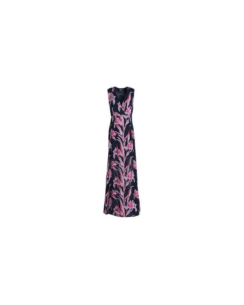 Just Cavalli KLEIDER - Maxi-Kleiderauf YOOX.COM Nachtblau