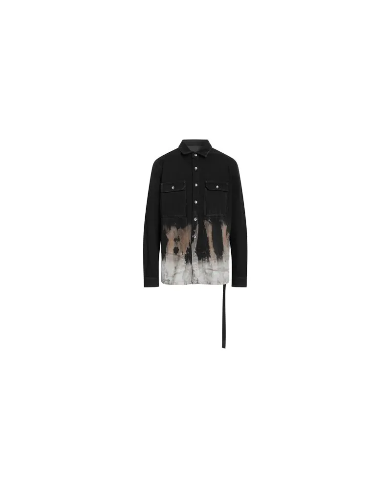 DRKSHDW by Rick Owens TOPS - Jeanshemdenauf YOOX.COM Schwarz