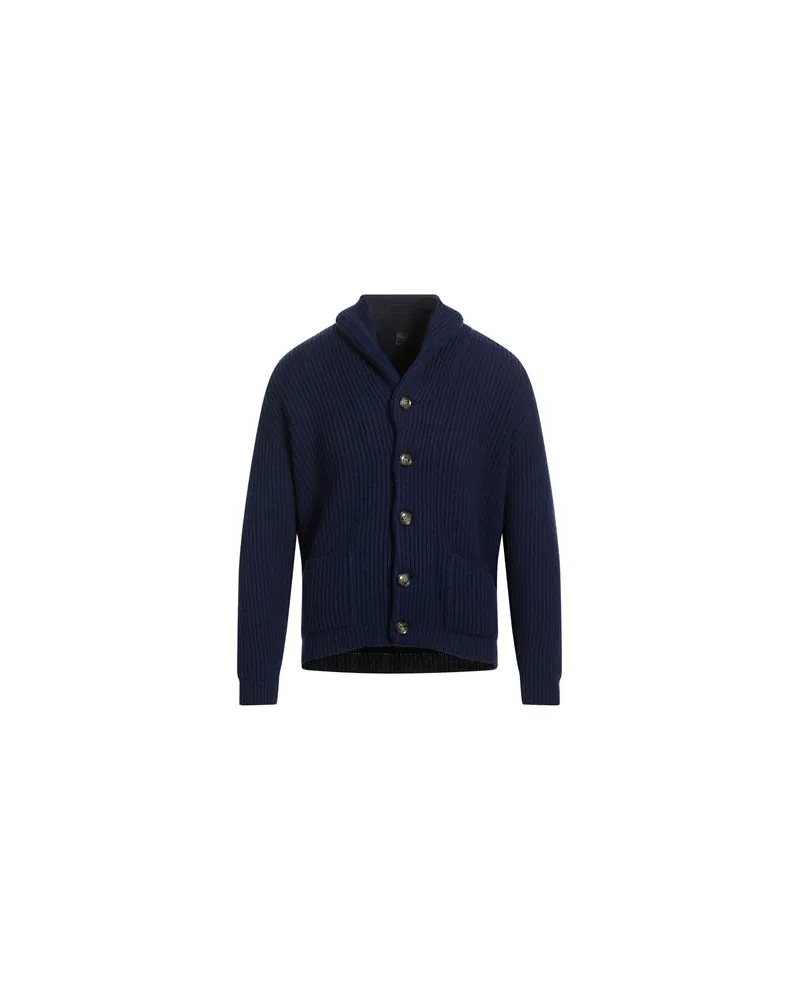 Fedeli STRICKWAREN - Strickjackenauf YOOX.COM Marineblau