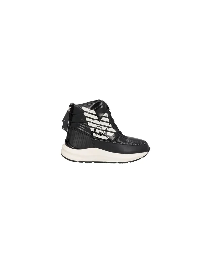 EA7 SCHUHE - Stiefelettenauf YOOX.COM Schwarz