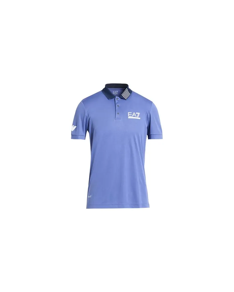 EA7 TOPS - Poloshirtsauf YOOX.COM Marineblau