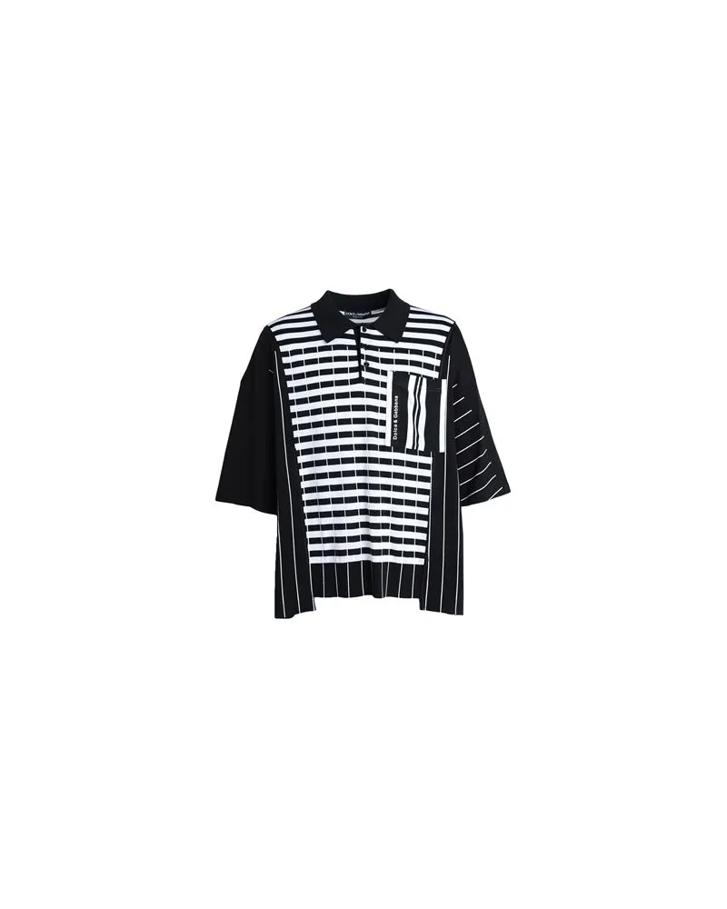 Dolce & Gabbana TOPS - Poloshirtsauf YOOX.COM Schwarz