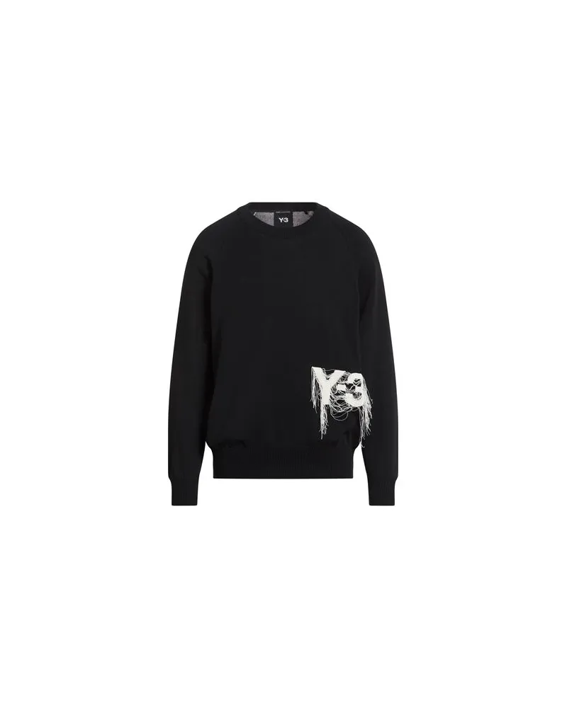 Y-3 STRICKWAREN - Pulloverauf YOOX.COM Schwarz