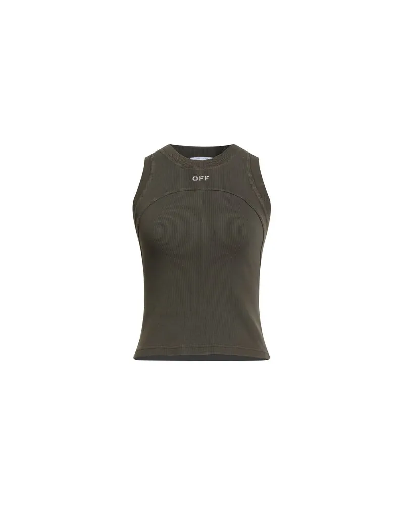 OFF-WHITE TOPS - Topsauf YOOX.COM Militärgrün