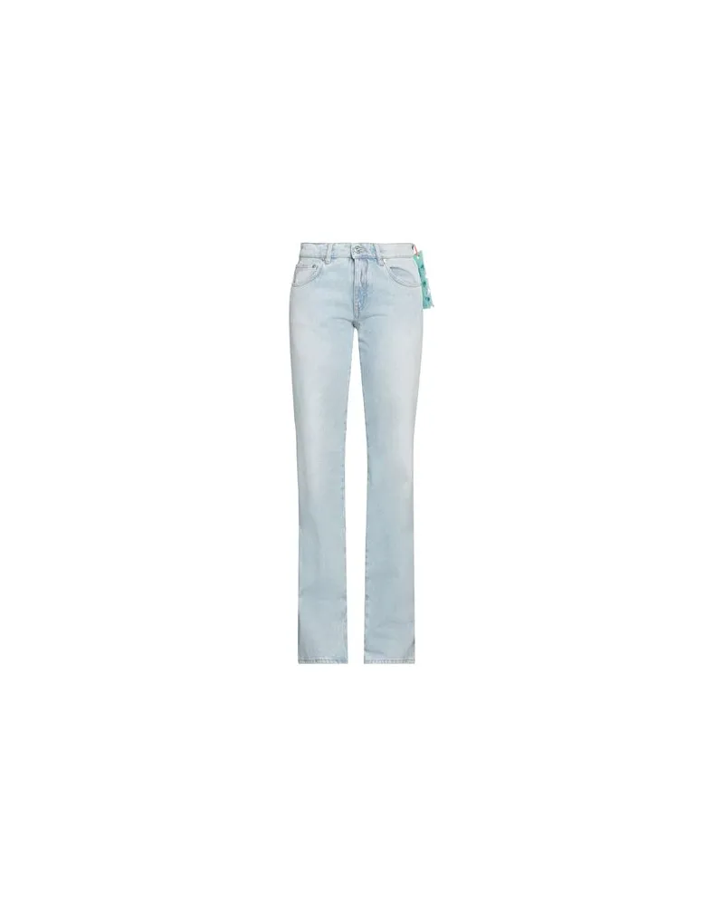 OFF-WHITE HOSEN & RÖCKE - Jeanshosenauf YOOX.COM Blau
