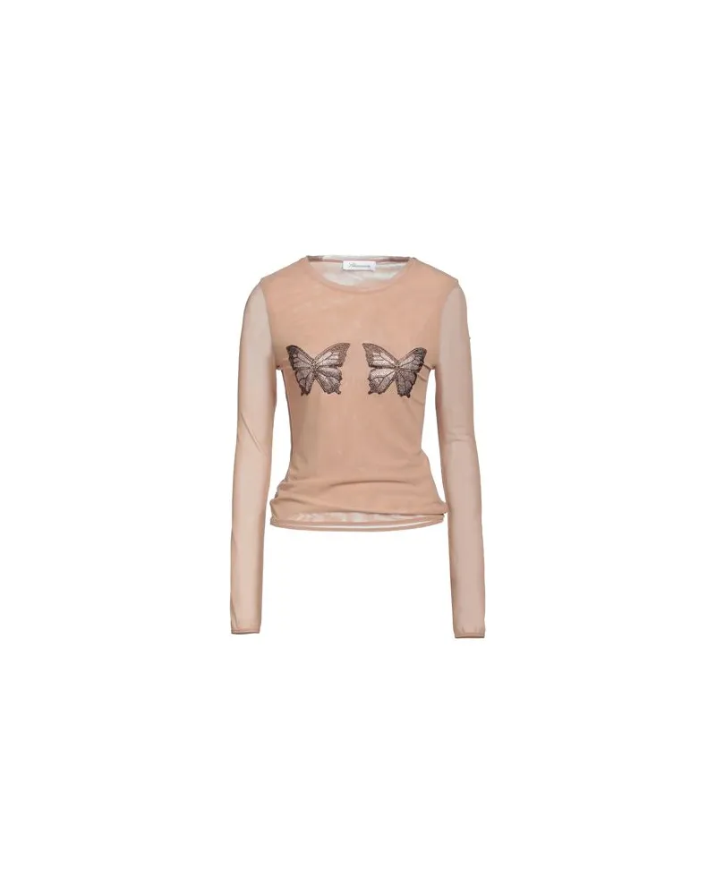 Blumarine TOPS - Topsauf YOOX.COM Beige