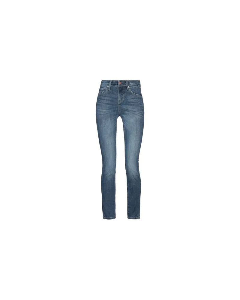Guess HOSEN & RÖCKE - Jeanshosenauf YOOX.COM Blau