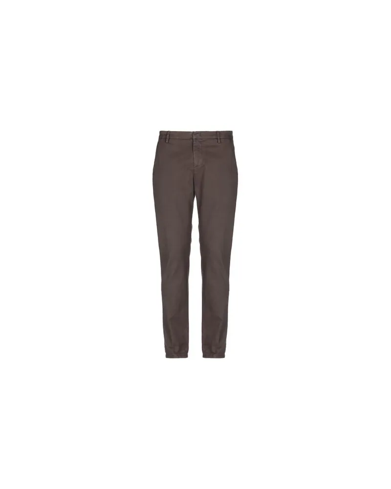 Dondup HOSEN & RÖCKE - Hosenauf YOOX.COM Dunkelbraun