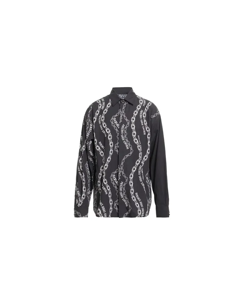 Versace Jeans TOPS - Hemdenauf YOOX.COM Schwarz