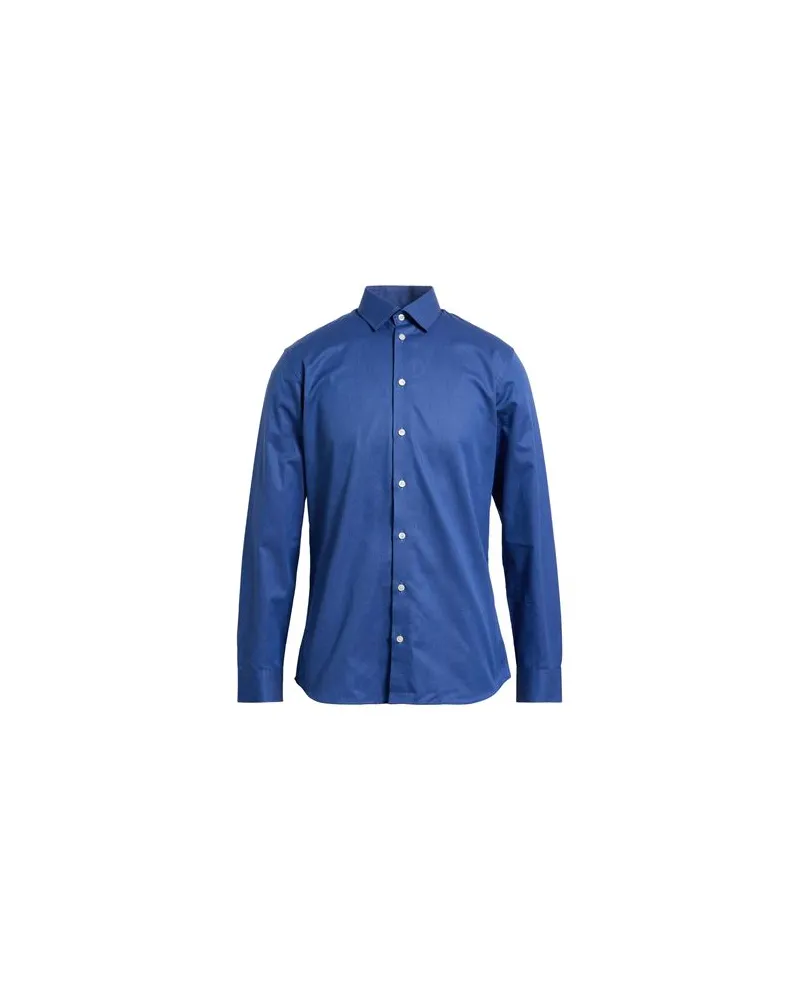 Selected Homme TOPS - Hemdenauf YOOX.COM Blau