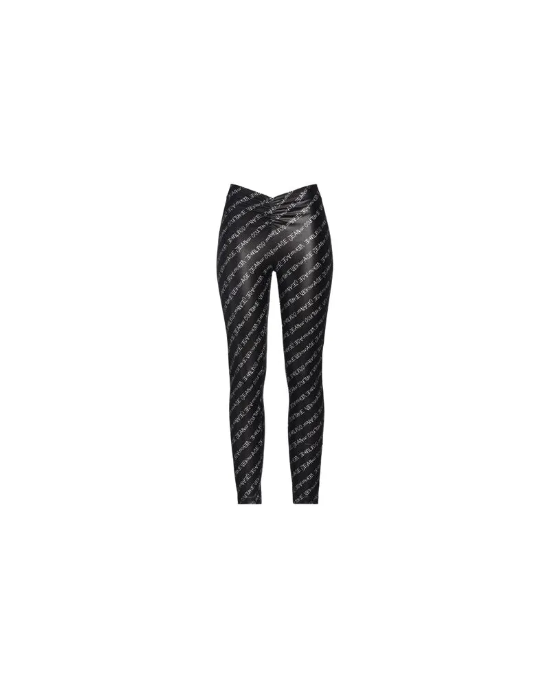 Versace Jeans HOSEN & RÖCKE - Leggingsauf YOOX.COM Schwarz