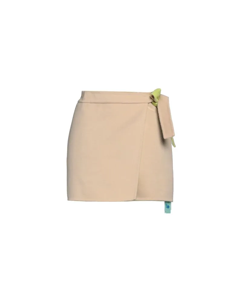 OFF-WHITE HOSEN & RÖCKE - Miniröckeauf YOOX.COM Beige