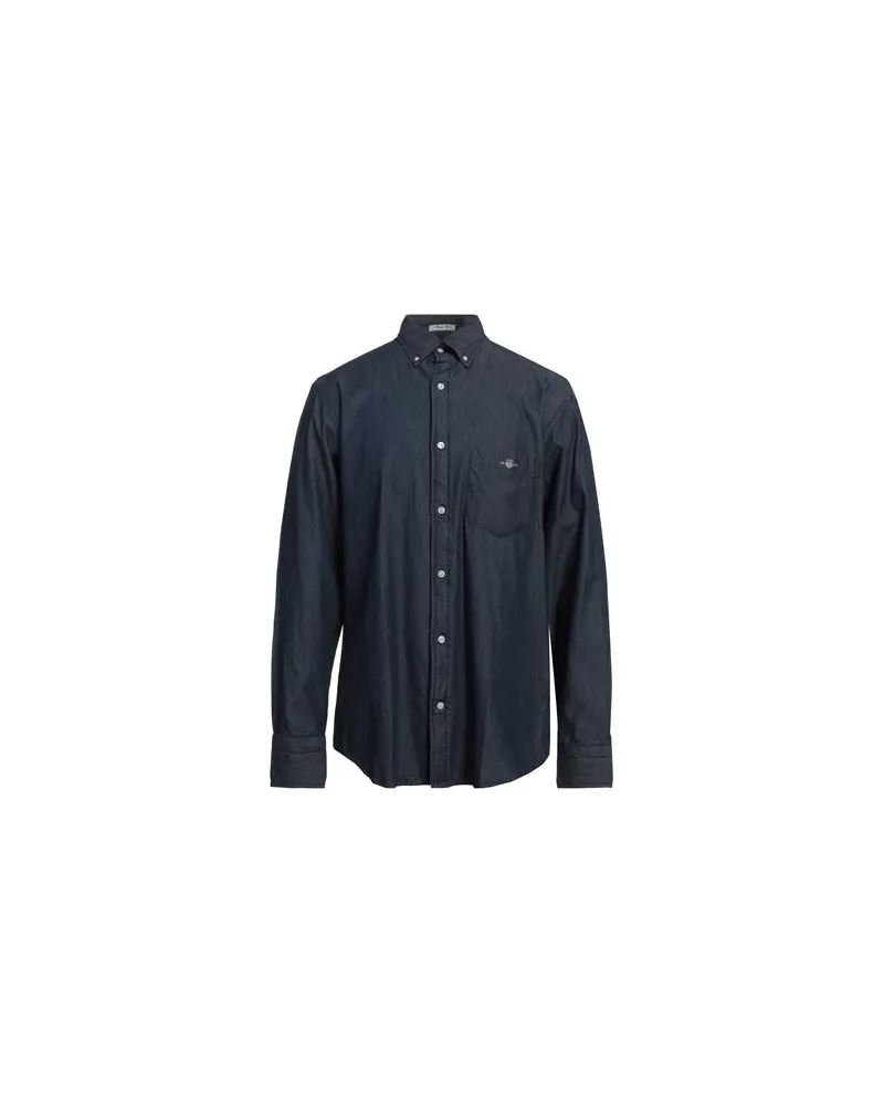 Gant TOPS - Jeanshemdenauf YOOX.COM Blau