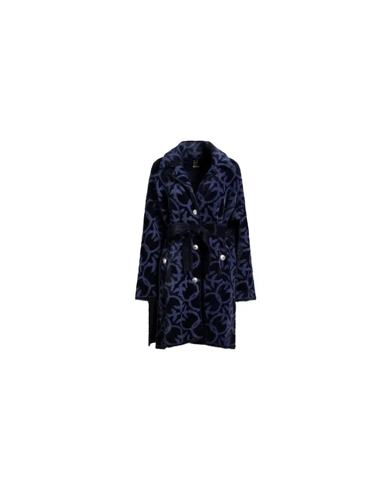 Pinko JACKEN & MÄNTEL - Shearling- & Kunstfellauf YOOX.COM Blau