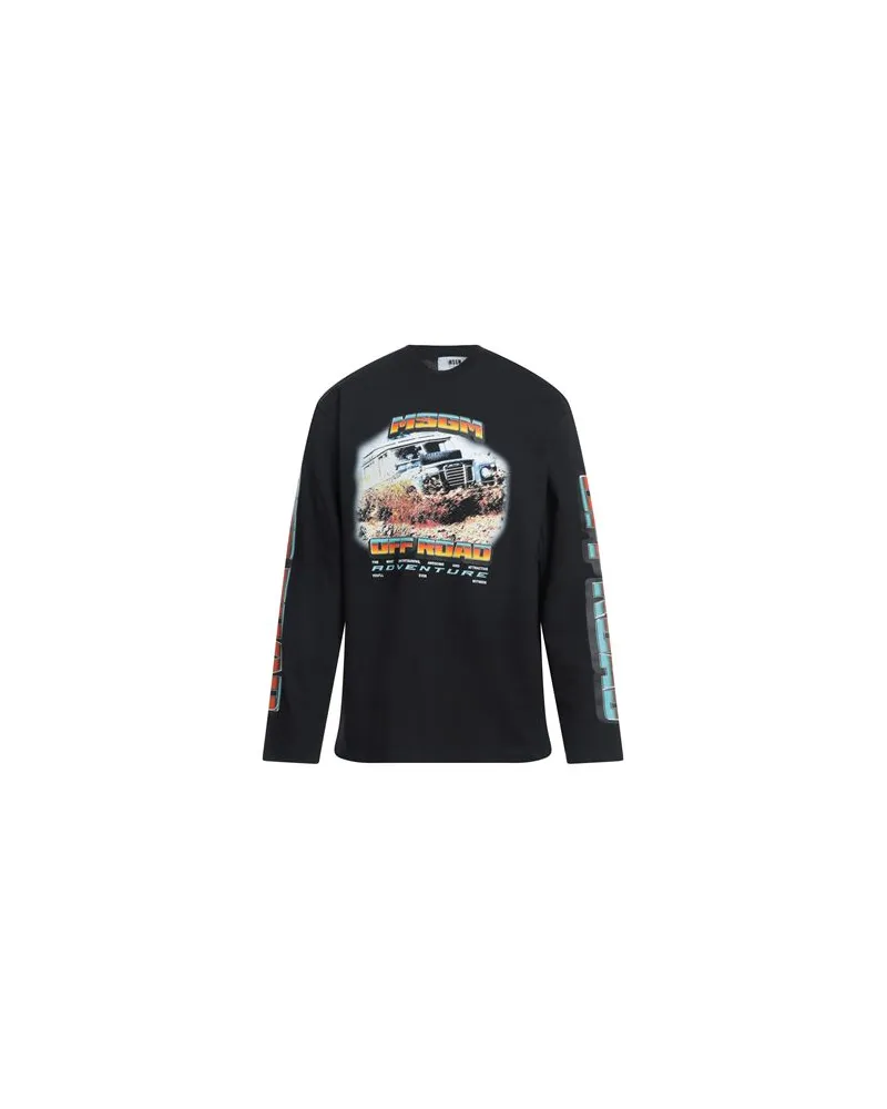 MSGM TOPS - T-shirtsauf YOOX.COM Schwarz