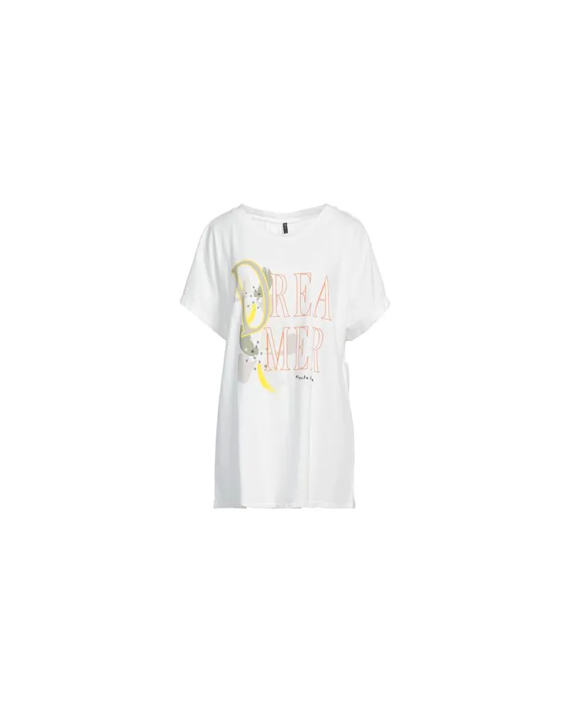 Manila Grace TOPS - T-shirtsauf YOOX.COM Weiß