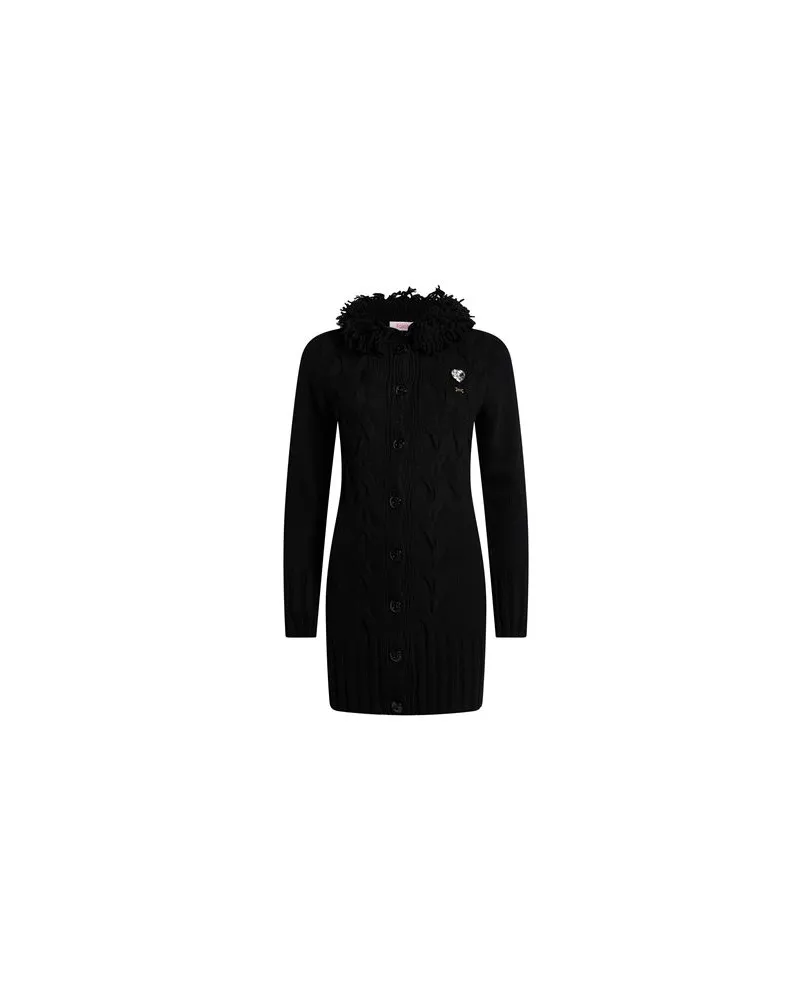 Blumarine FOLIES - STRICKWAREN - Strickjackenauf YOOX.COM Schwarz