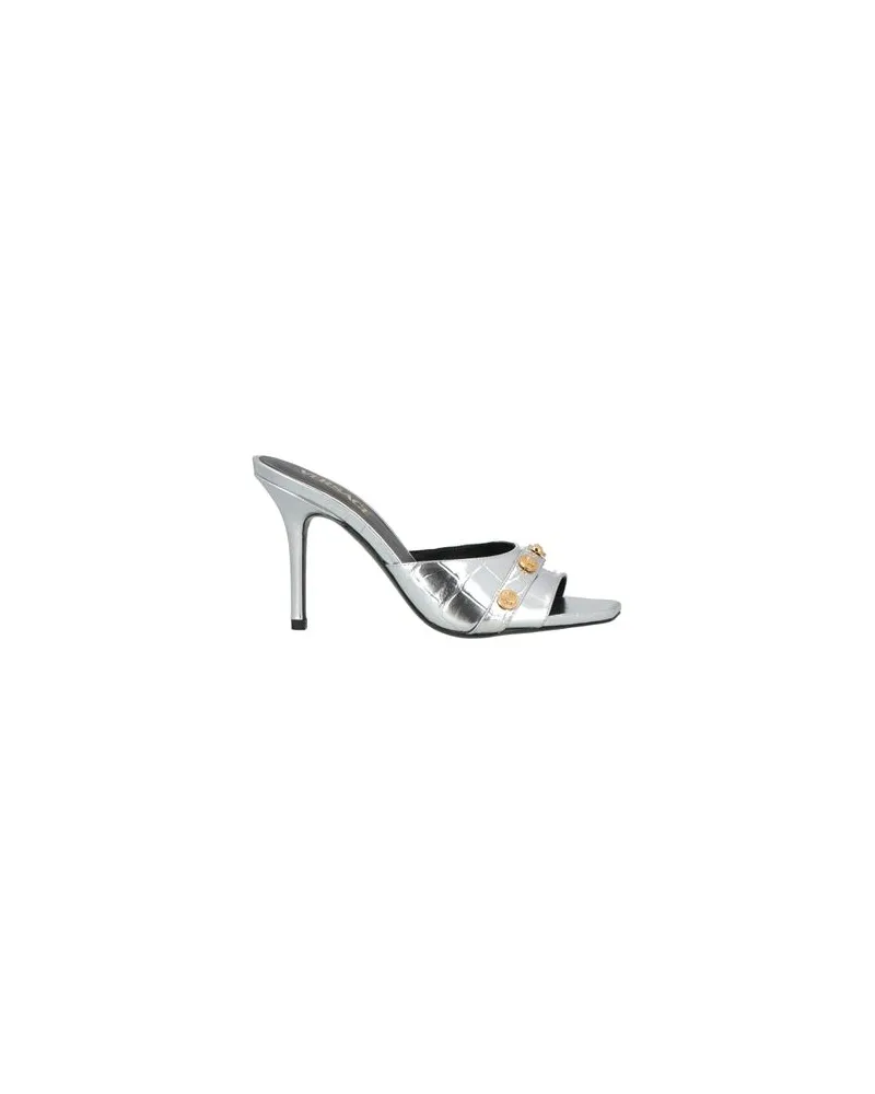 Versace SCHUHE - Sandalenauf YOOX.COM Silber