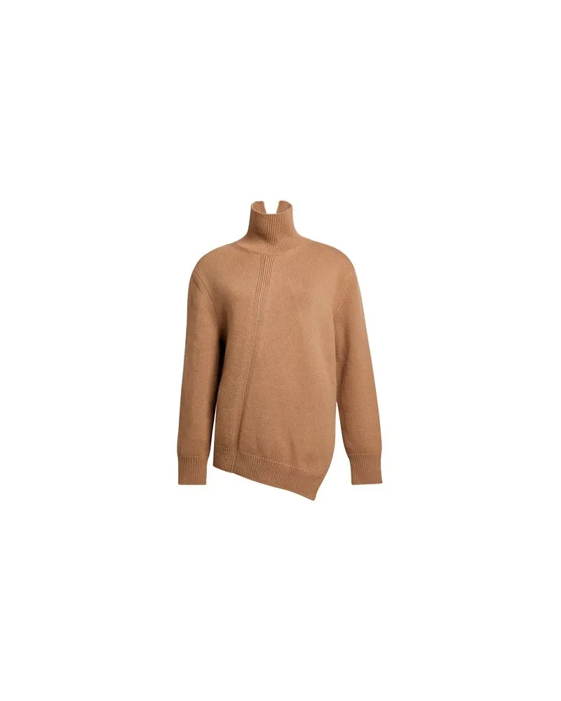 Jil Sander STRICKWAREN - Rollkragenpulloverauf YOOX.COM Kamel