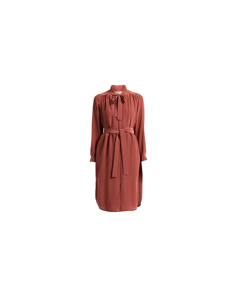 Vanessa Bruno KLEIDER - Midi-Kleiderauf YOOX.COM Rostrot