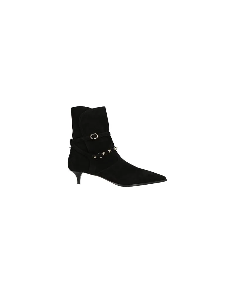 Valentino Garavani SCHUHE - Stiefelettenauf YOOX.COM Schwarz