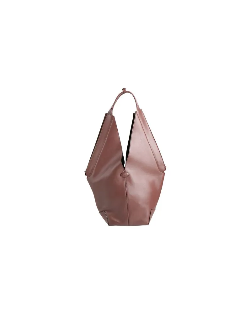 TOD'S TASCHEN - Schultertaschenauf YOOX.COM Schokobraun