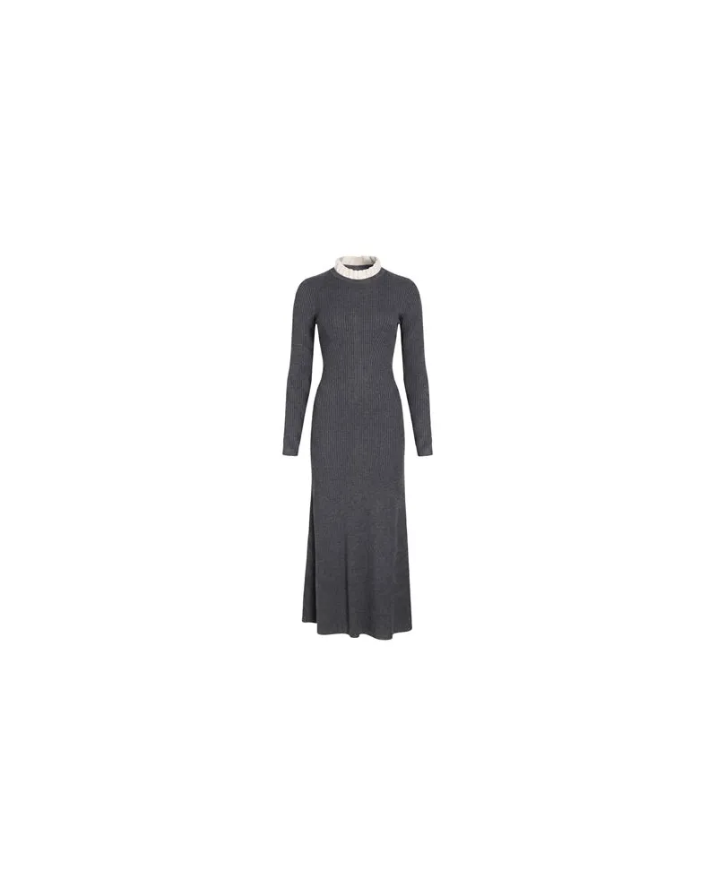 Sandro KLEIDER - Maxi-Kleiderauf YOOX.COM Grau