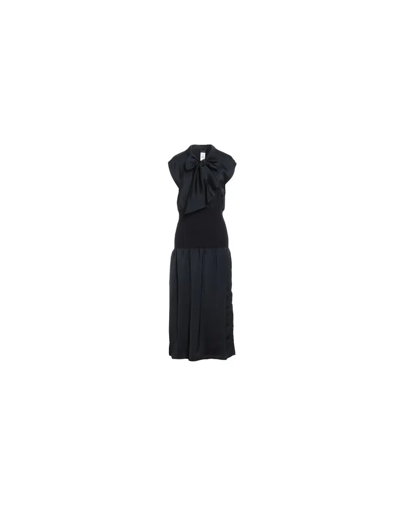 Fabiana Filippi KLEIDER - Maxi-Kleiderauf YOOX.COM Schwarz