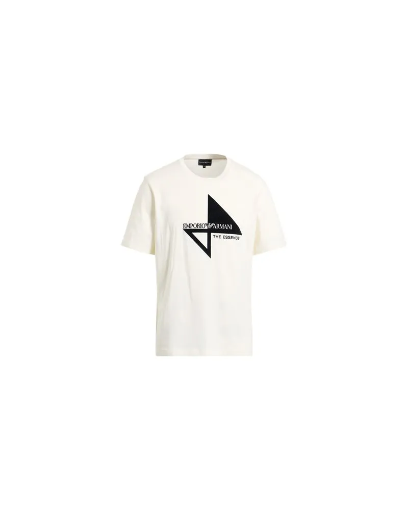Emporio Armani TOPS - T-shirtsauf YOOX.COM Elfenbein