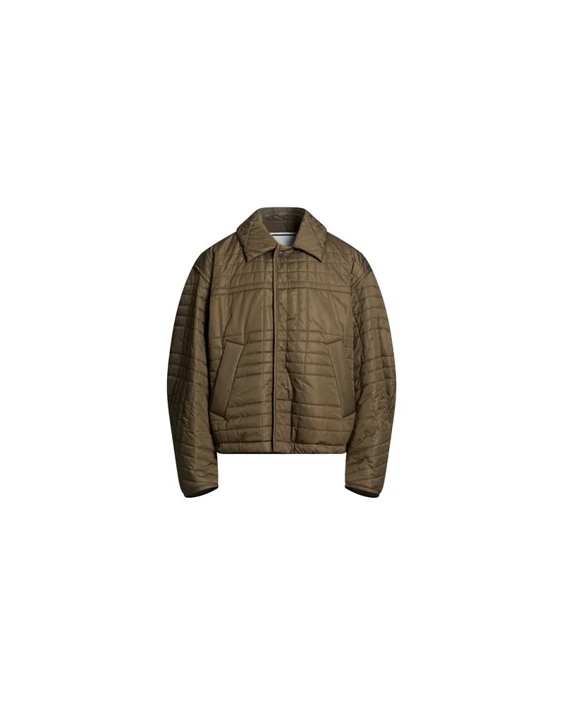 Wooyoungmi JACKEN & MÄNTEL - Pufferjacken & Daunenjackenauf YOOX.COM Militärgrün