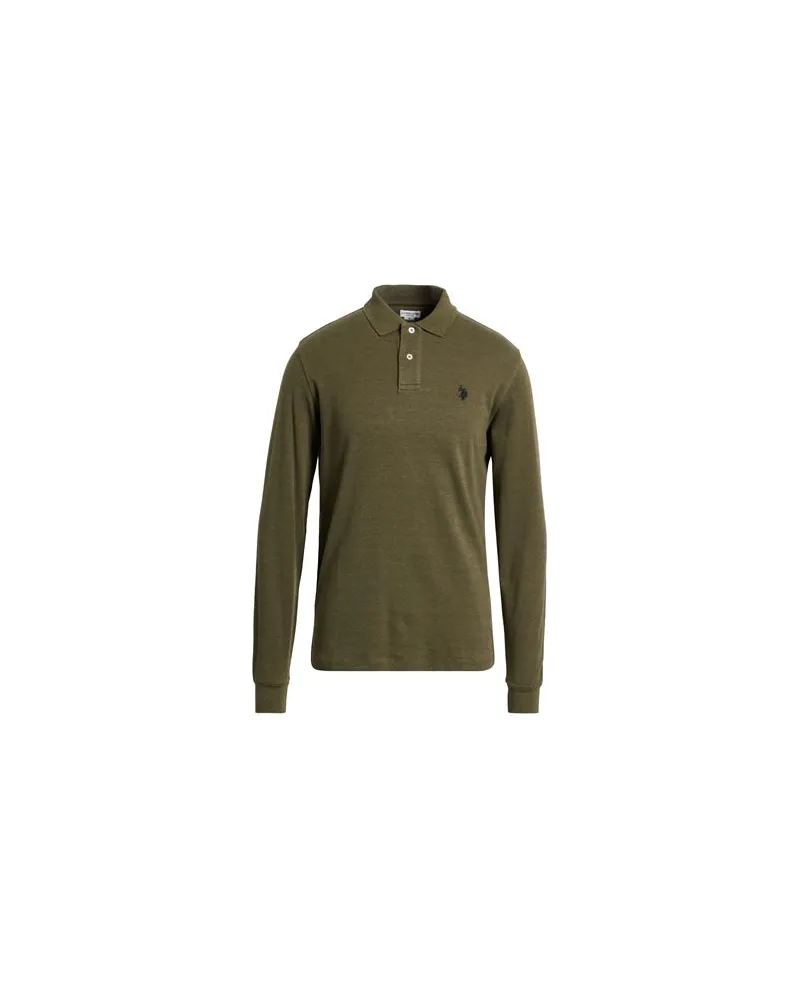 U.S. Polo Assn.  TOPS - Poloshirtsauf YOOX.COM Militärgrün