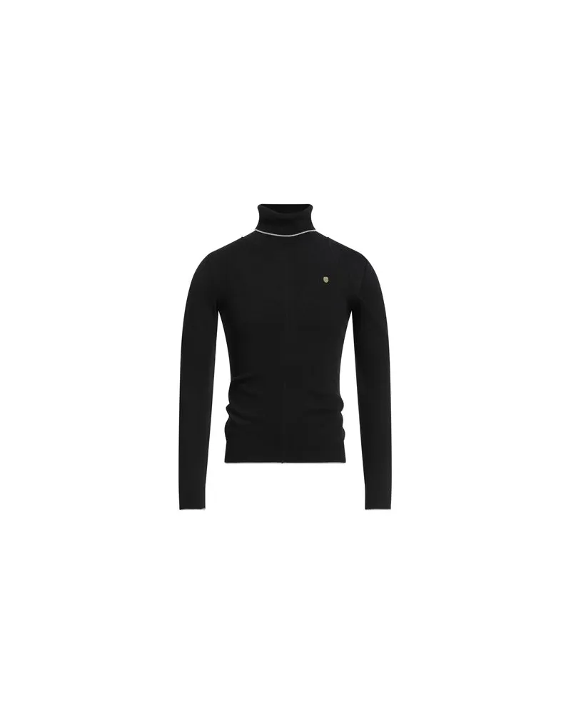 Aeronautica Militare STRICKWAREN - Rollkragenpulloverauf YOOX.COM Schwarz