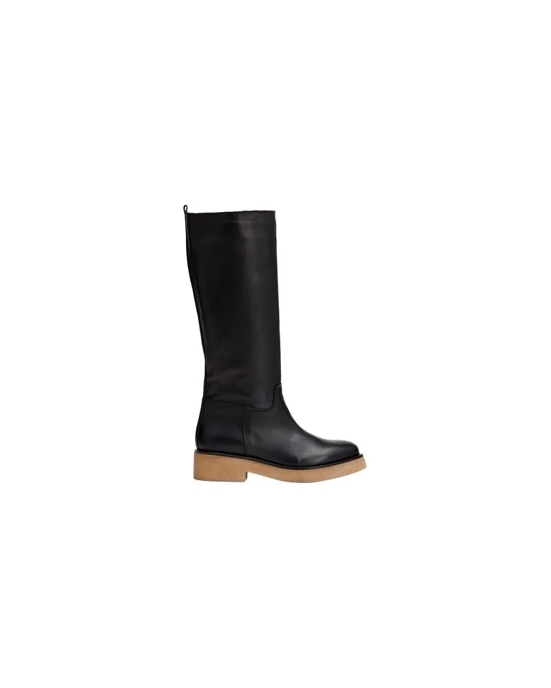 Leonardo Principi SCHUHE - Stiefelauf YOOX.COM Schwarz