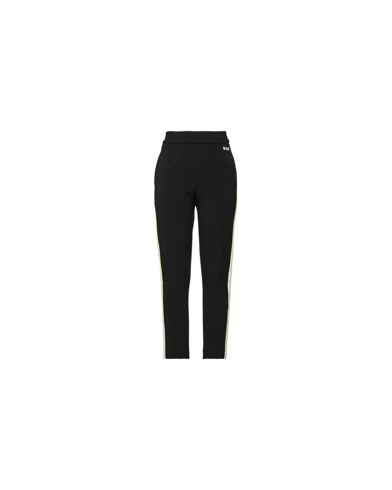 MSGM HOSEN & RÖCKE - Hosenauf YOOX.COM Schwarz