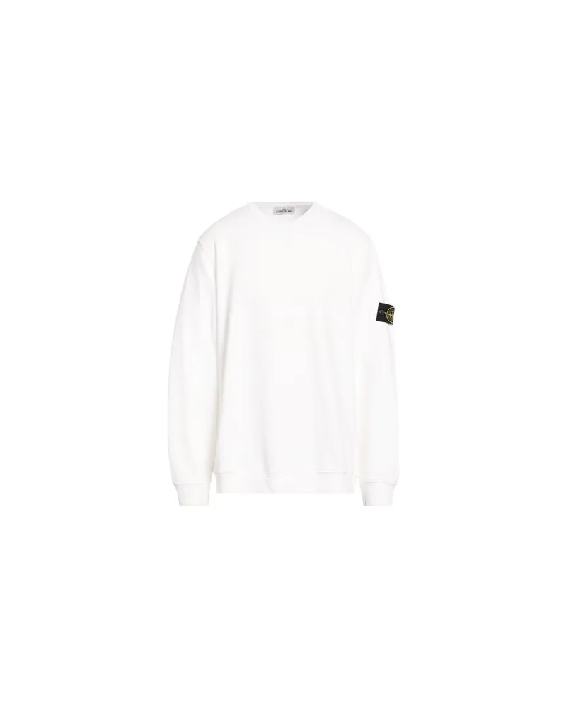 Stone Island TOPS - Sweatshirtsauf YOOX.COM Weiß