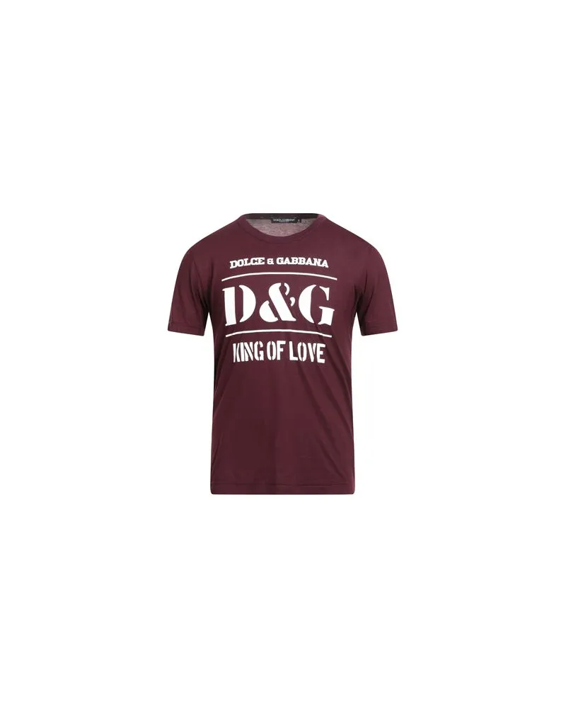 Dolce & Gabbana TOPS - T-shirtsauf YOOX.COM Bordeaux