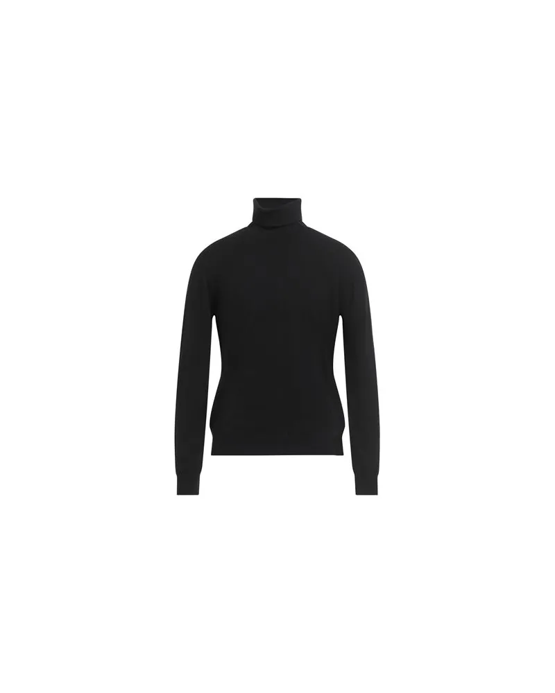 Alpha Studio STRICKWAREN - Rollkragenpulloverauf YOOX.COM Schwarz