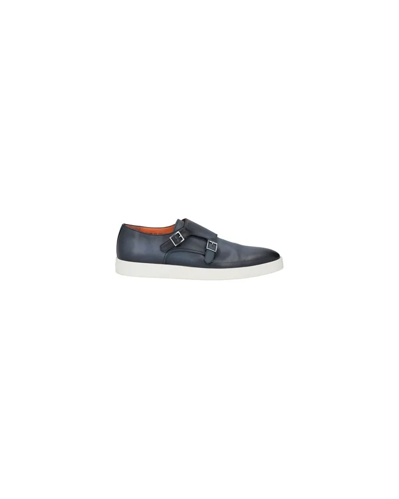 Santoni SCHUHE - Mokassinsauf YOOX.COM Marineblau