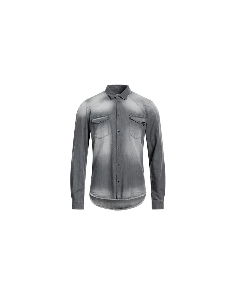 Daniele Alessandrini TOPS - Jeanshemdenauf YOOX.COM Grau