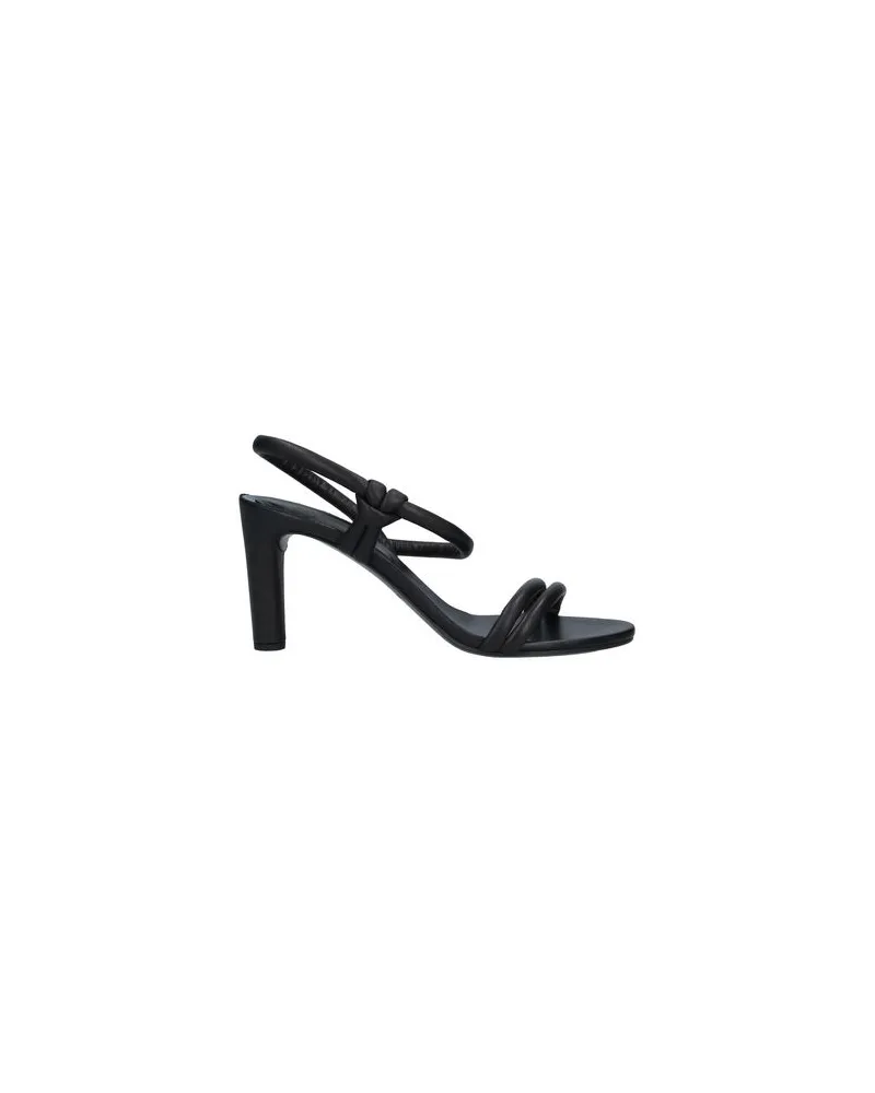 Roberto del Carlo SCHUHE - Sandalenauf YOOX.COM Schwarz