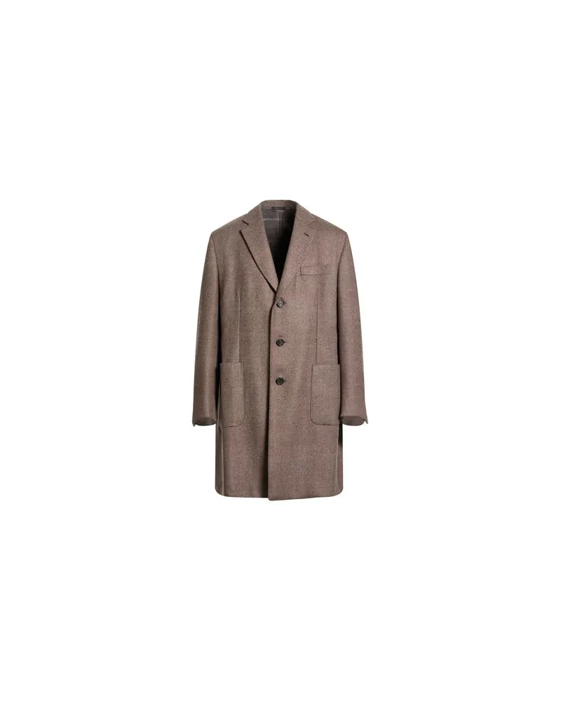 Brioni JACKEN & MÄNTEL - Mäntelauf YOOX.COM Maulwurfsgrau
