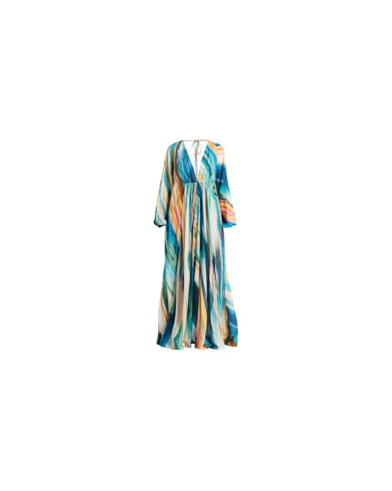 Alanui KLEIDER - Maxi-Kleiderauf YOOX.COM Azurblau