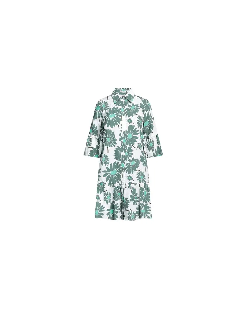 Camicettasnob KLEIDER - Mini-Kleiderauf YOOX.COM Salbeigrün